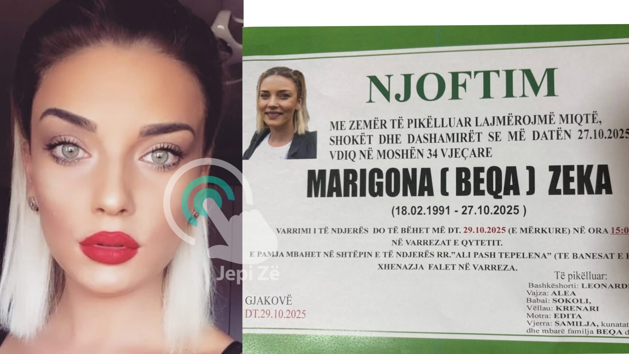 E dhimbshme: Vdes 34-vjeçarja pas rënies nga ballkoni i katit të gjashtë