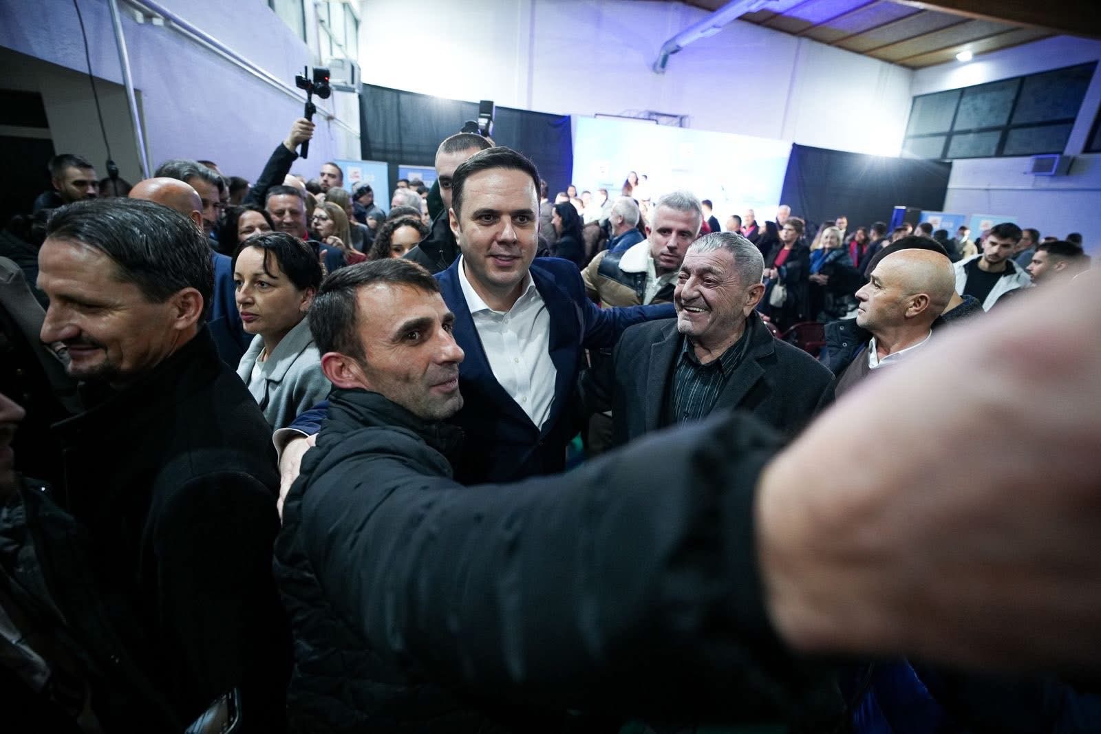 Abdixhiku falënderon mbështetësit për pritjen dhe përkrahjen