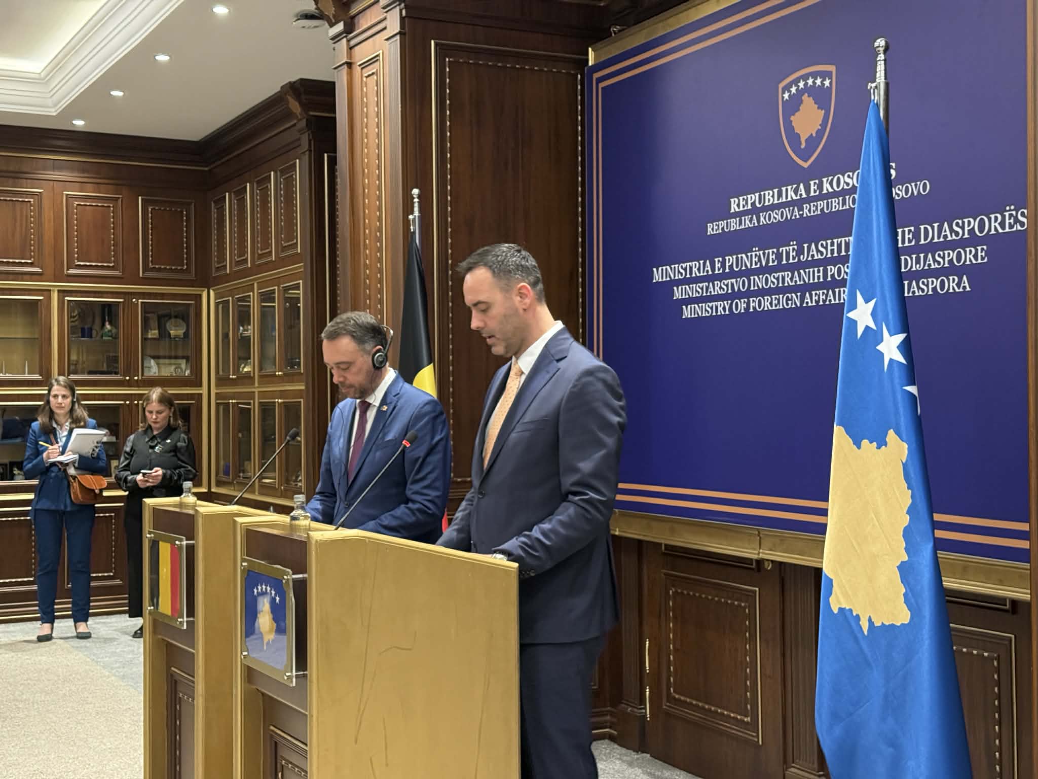 Konjufca pas takimit me homologun belg: Presim që shpejtë të ndodhë anëtarësimi në KE