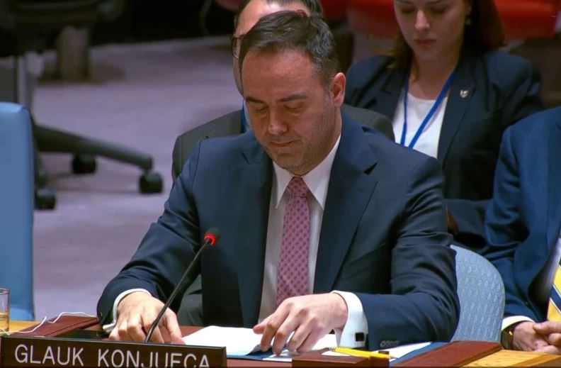 Konjufca në Këshillin e Sigurimit: Serbia duhet ta njohë realitetin dhe Kosovën