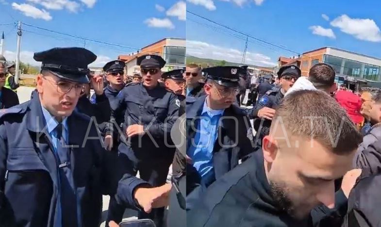 Tensionohet protesa në Besi, policia nuk lejon bllokimin e rrugës