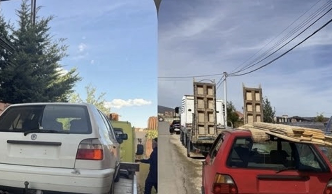 Aksion i jashtëzakonshëm në Podujevë, gjenden 15 vetura të paregjistruara për tri orë